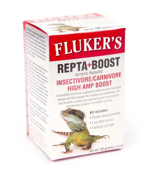 Fluker's Repta-Boost Insectivore and Carnivore High Amp Boost Supplement 1.8 oz - Image 2
