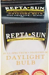 Flukers Repta-Sun Full-Spectrum Neodymium Daylight Bulb 75 W