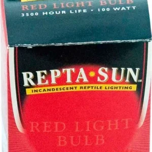 Fluker's Repta-Sun Incandescent Reptile Red Heat Bulb 40 Watts