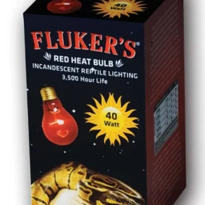 Fluker's Repta-Sun Incandescent Reptile Red Heat Bulb 75 Watts