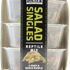 Flukers Salad Singles Reptile Blend