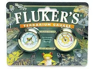 Fluker's Terrarium Gauges Combo Pack {L+1} 919317