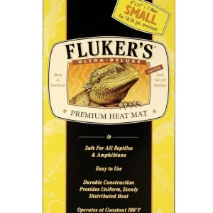 Fluker's Ultra-Deluxe Premium Heat Mat for Reptiles 6in X 11in SM