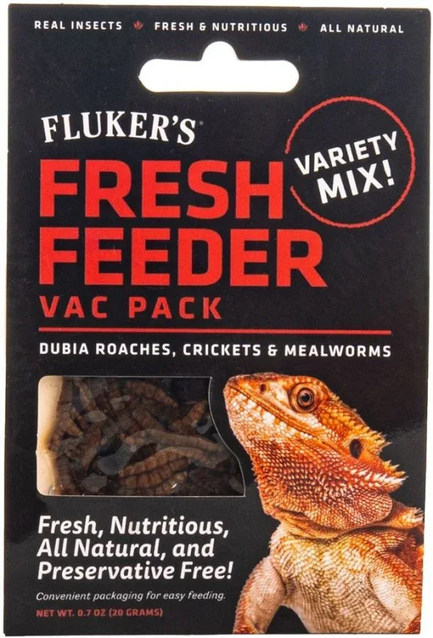 Flukers Variety Mix Fresh Feeder Vac Pack