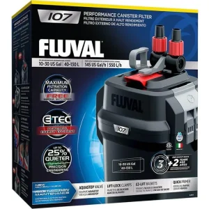 Fluval 107 External Filter 120Vac, 60Hz (10-30gal)