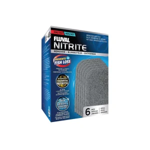 Fluval 307/407 Nitrite Remover Pad, 6 pcs