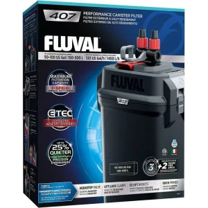 Fluval 407 External Filter 120Vac, 60Hz (50-100gal)