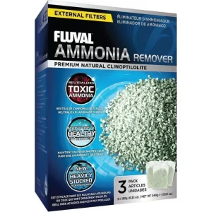 Fluval Ammonia Remover, 3pk