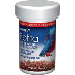 Fluval Betta Bloodworms - 5 g (0.18 oz)