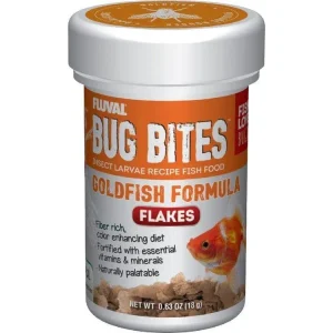 Fluval Bug Bites Goldfish Flakes 0.63oz