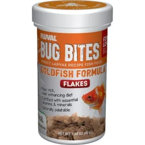 Fluval Bug Bites Goldfish Flakes 1.58oz