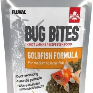 Fluval Bug Bites Goldfish Formula Pellets for Medium-Large Fish