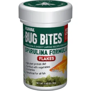 Fluval Bug Bites Spirulina Flakes 0.64oz