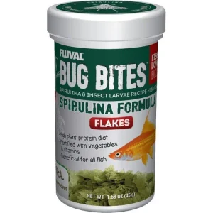 Fluval Bug Bites Spirulina Flakes 1.58oz