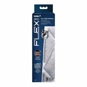 Fluval Flex 2.0 Poly-Carb Cartridge, 3-Pack