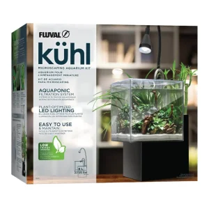 Fluval Kuhl Aquarium Kit, Black