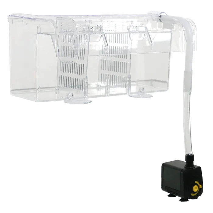 Fluval Large Multi-Chamber Refugium / Breeding Box with Water Pump