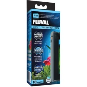 Fluval P10 Pre-Set Aquarium Heater, 3 gallon