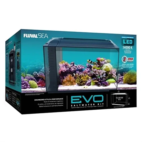 FluvalSea Evo XII Marine Aquarium Kit 13.5 gal.