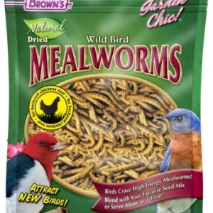 FM Brown's Garden Chic! Wild Bird Mealworms 7 oz {L+1} 423256