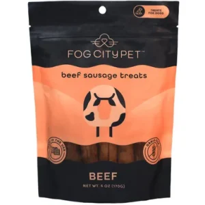 Fog City Pet Beef Sausage Jerky Dog Treats