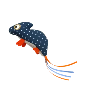 Fog City Pet Blue Lizard Catnip Cat Toy