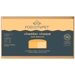Fog City Pet Cheddar Cheese Dog Biscuits