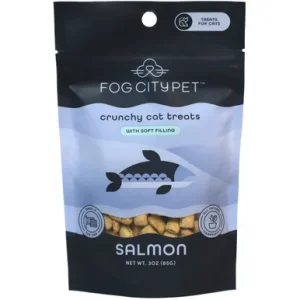 Fog City Pet Crunchy w/ Soft Filling Salmon Cat Treats