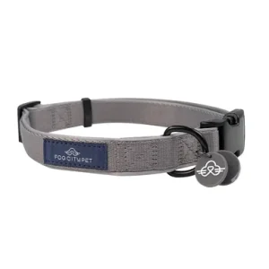 Fog City Pet Grey Daily Wear Dog Collar