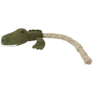 Fog City Pet Knotty Crocodile Rope Plush Dog Toy