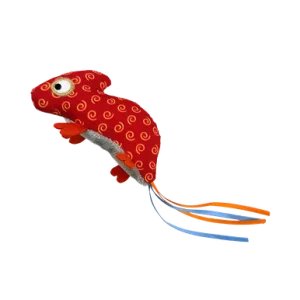 Fog City Pet Red Lizard Catnip Cat Toy