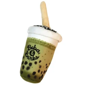 Fog City Pet x P.L.A.Y. Matcha Boba Plush Dog Toy