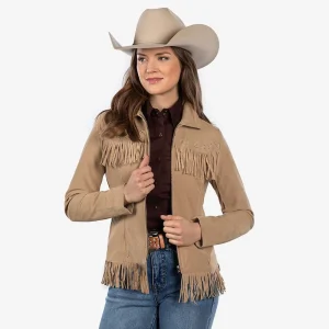 Fornia Apparel Inc Saddle Creek Fringe Jacket