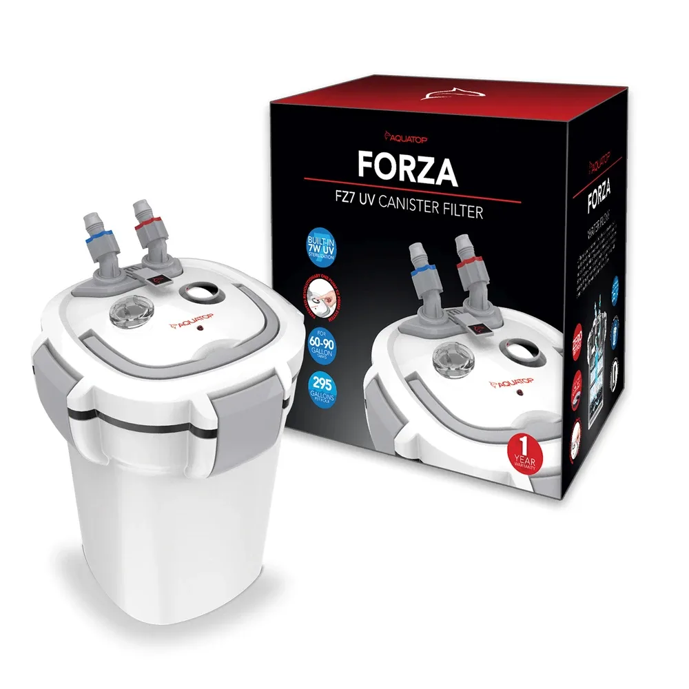 FORZA Canister Filter FZ7 UV, 295 GPH - AquaTop