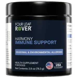 Four Leaf Rover Harmony Immune Support for Seasonal & Environmental Allergies Dog Supplement