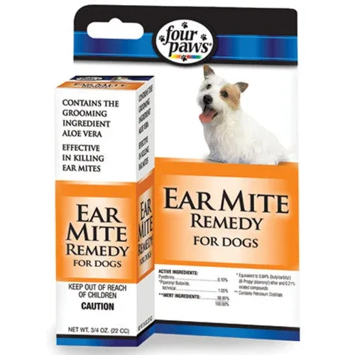 Four Paws Aloe Ear Mite Treatment 3/4 Ounces - Image 2