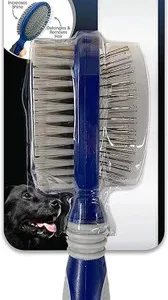 Four Paws Magic Coat Dual-Sided Combo Brush 1Ea