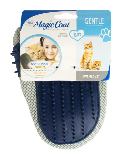 Four Paws Magic Coat Love Glove Grooming Mitt for Cats - Image 2