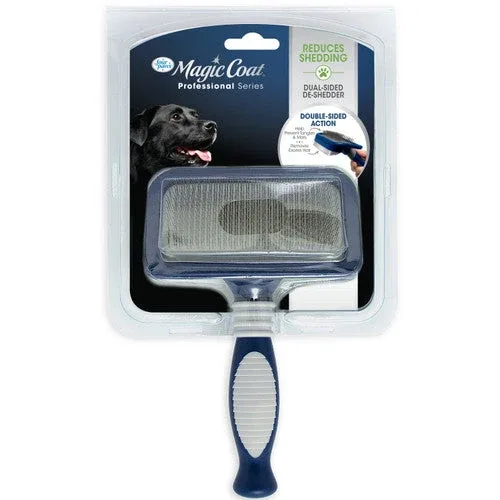Four Paws Magic Coat Professional Series Dual-Sided Deshedder for Dogs - Image 2