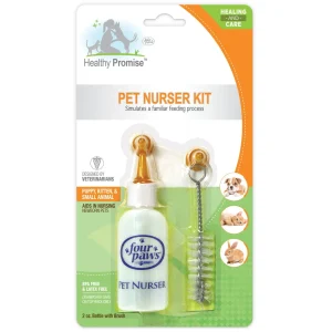 Four Paws Pet Nursing Kit - Bottle and Brush Nurse Kit 2 oz.