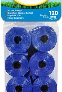 Four Paws Wee-Wee Outdoor Odor Control Heavy Duty Dog Waste Bags Refill Rolls 120 Count 120 Ct