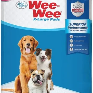 Four Paws Wee-Wee Pads X-Large Pad 14pk