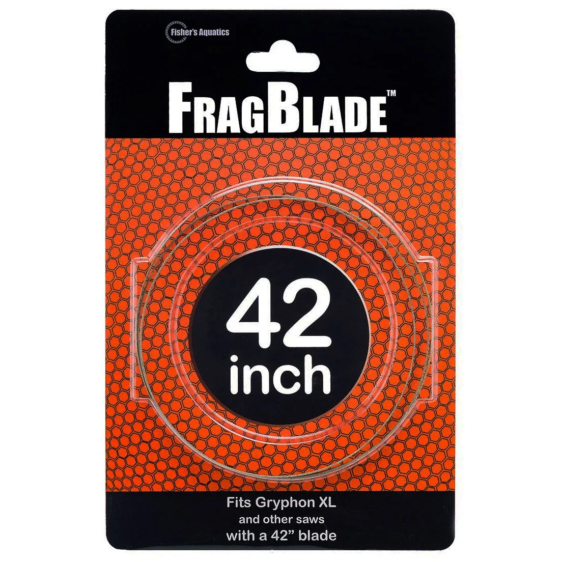 FragBlade 42" Replacement Diamond Coated Band Saw Blade Fits Gryphon Aquasaw and Other Saws - Fisher's Aquatics