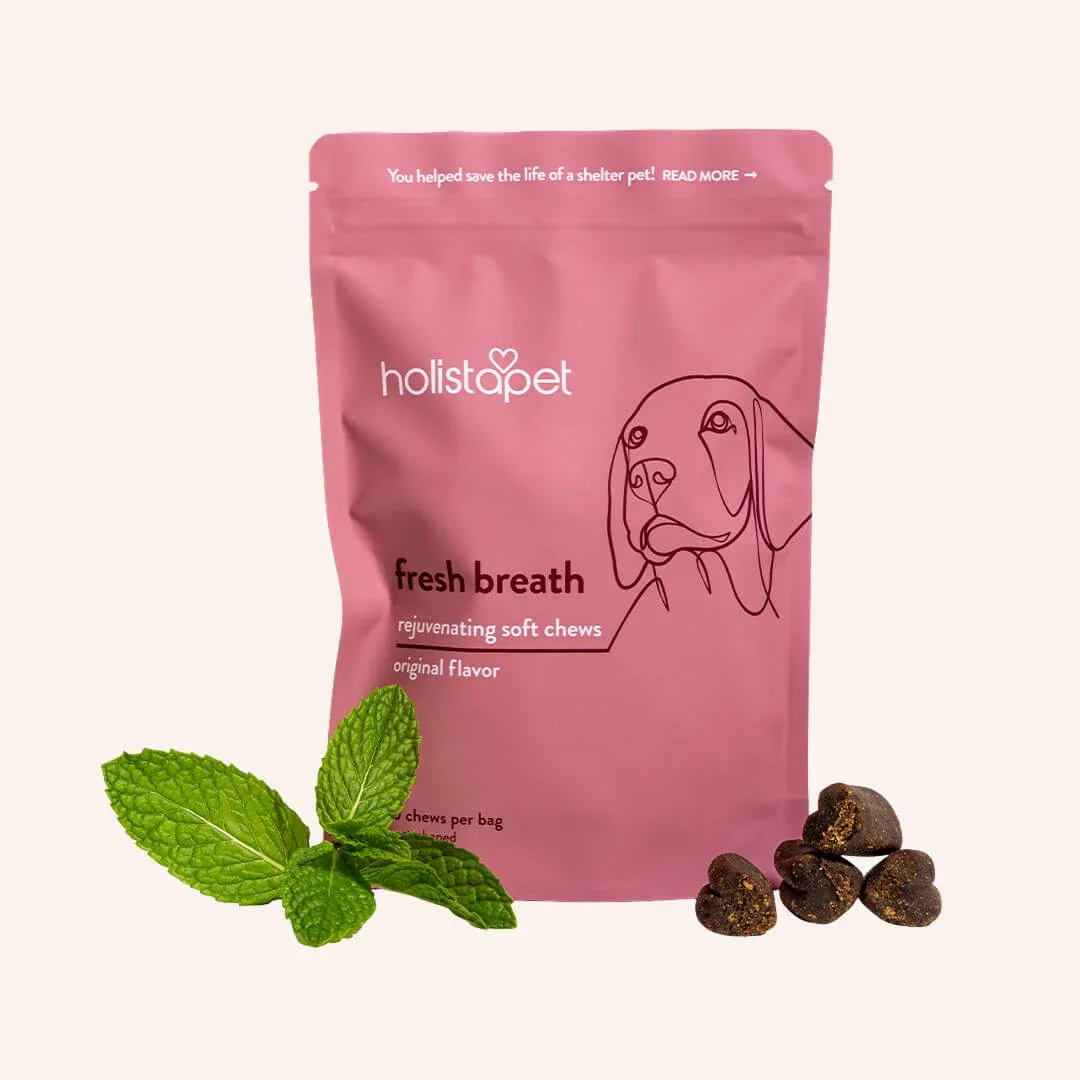 Fresh Breath Soft Chews for Dogs