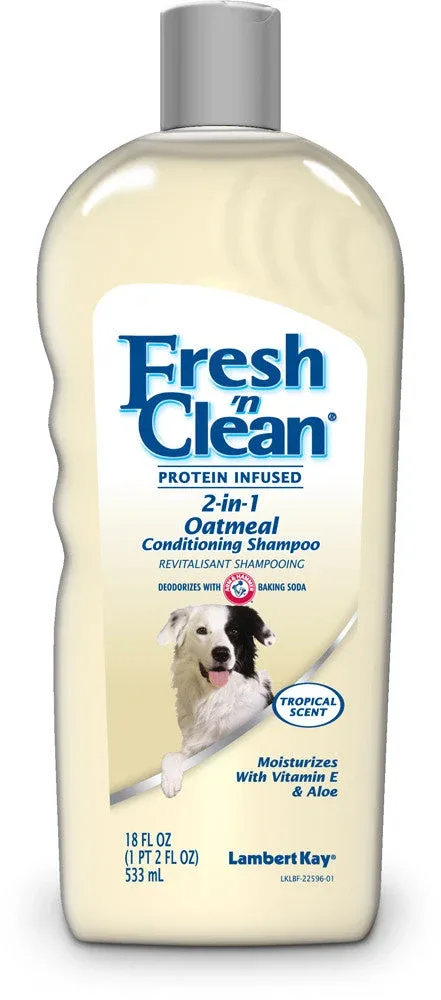 Fresh N Clean 2in1 Conditioning Shampoo Oatmeal W/Baking Soda Tropical 18 fl. oz