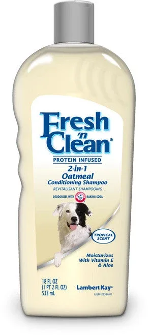 Fresh N Clean 2in1 Conditioning Shampoo Oatmeal W/Baking Soda Tropical 18 fl. oz - Image 2