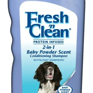Fresh N Clean 2in1 Protein Infused Conditioning Shampoo Baby Powder Scent 18 fl. oz (DD)