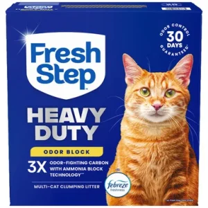 Fresh Step Heavy Duty Odor Block Febreze Freshness Multi