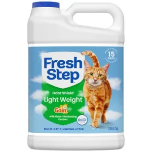 Fresh Step Odor Shield w/ Odor-Eliminating Carbon Gain Original Scent Febreze Freshness Multi