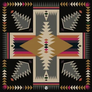 Fringe Scarves Cross Me Black Shorty